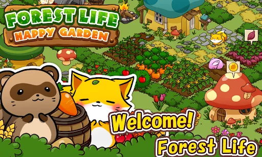 Happy Garden - pets games