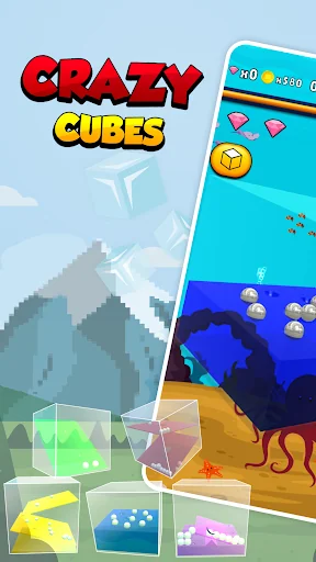Crazy Cubes: Tilt Puzzle