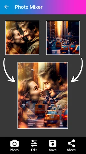 Blend Photos - Photo Blender