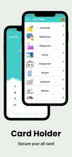 Id & Card Holder mobile Wallet