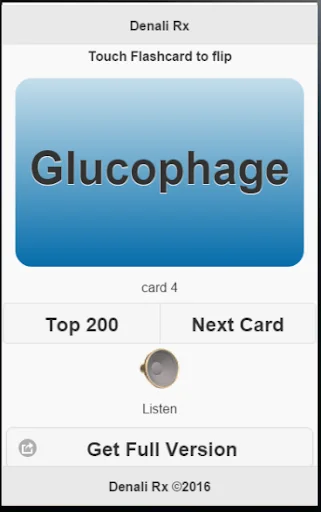 Pharmacy Flashcards Demo