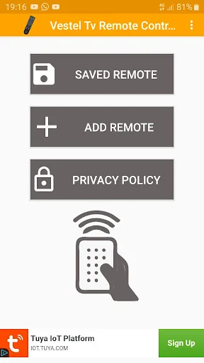 Vestel Tv Remote Control