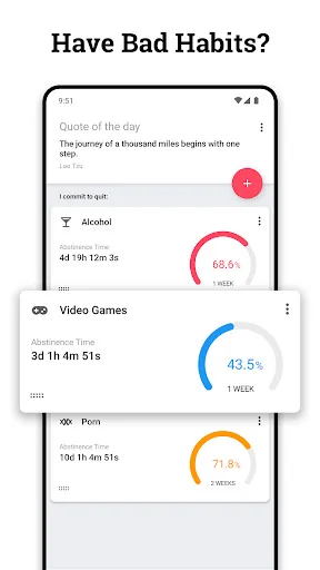 Quitzilla: Quit Habit Tracker