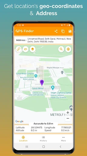 Gps Coordinates finder