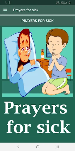 Prayers for sick