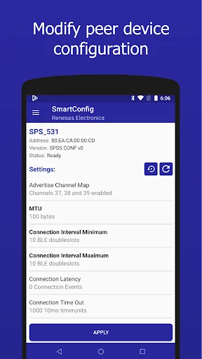 Renesas SmartConfig