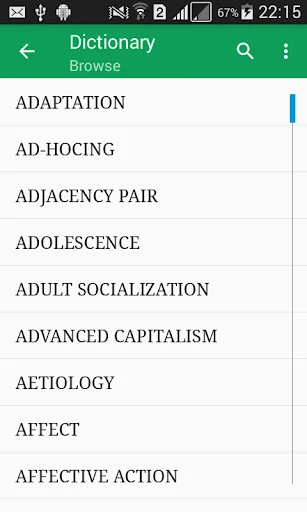 Sociology Dictionary Offline