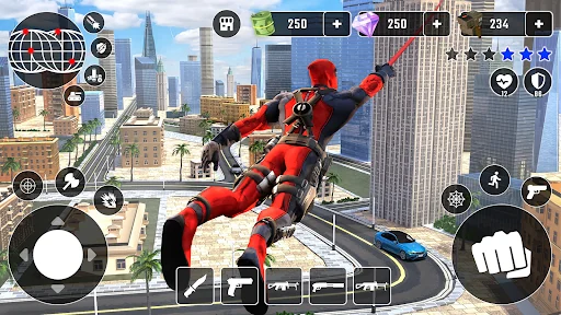 Super Spider: City Hero Games