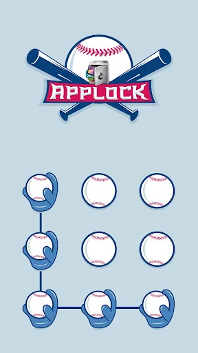 AppLock Theme Baseball