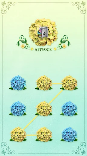 AppLock Theme Hydrangea