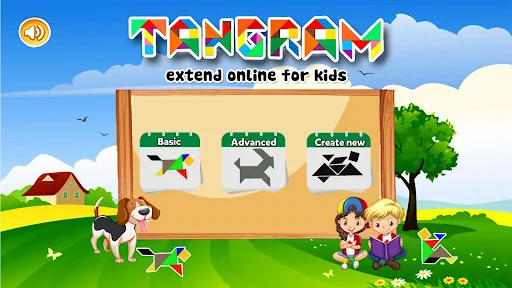 Tangram extend online for kids