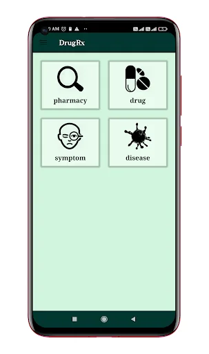 DrugRx (disease,diagnosis)