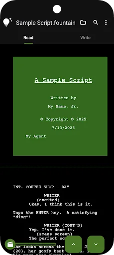DubScript Screenplay Writer