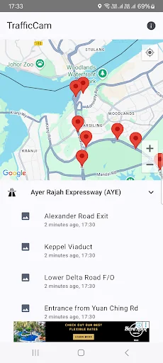 Traffic Images for Singapore