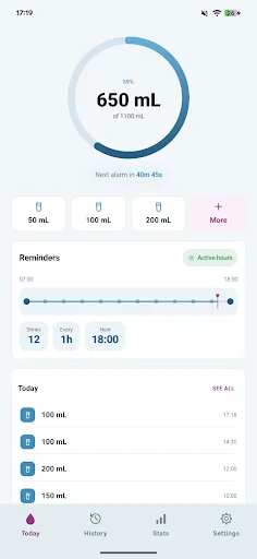 Drink Water App