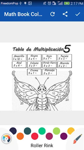 Math Book Coloring