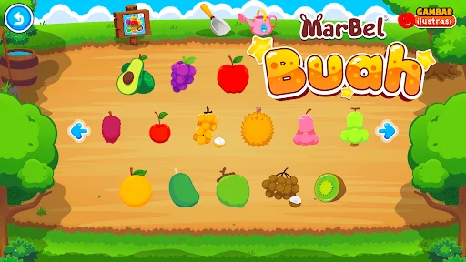 Marbel Belajar Buah