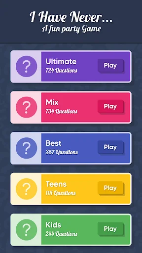Never Ever - Party Game
