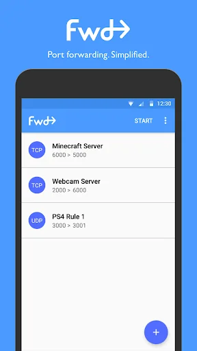 Fwd: port forwarder