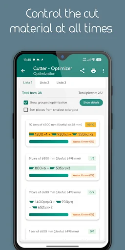 Cutter - Cutting optimizer