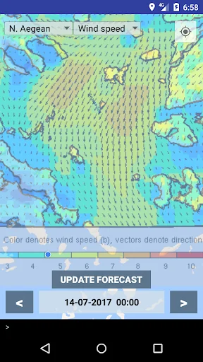Sail Weather Greece