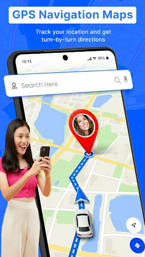 GPS Navigation & Route Finder