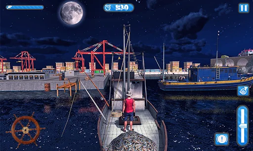 Big Fishing Ship Simulator 3D