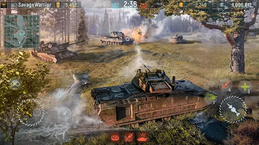 Modern Tanks・Vehicle Shooter