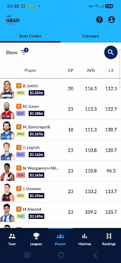 AFL FANTASY