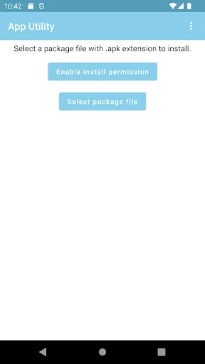 Application Utility