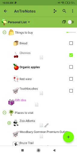 AnTreNotes