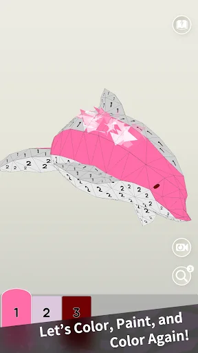 Coloring Diorama: Color by Num