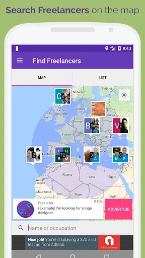 Freelapp - Freelancers Nearby.