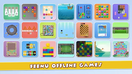 Feenu Offline Games (40 Games)