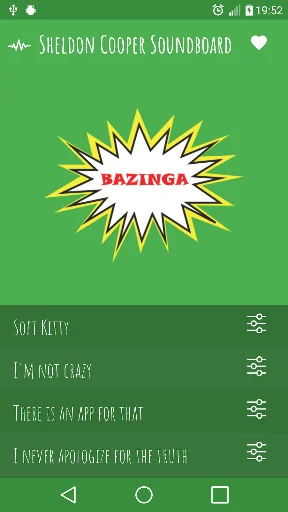 Sheldon Cooper Soundboard
