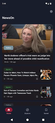 NewsOn: Breaking News