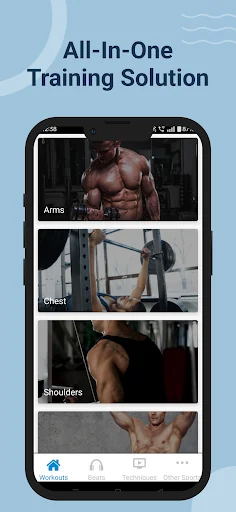 Triceps, Biceps, Forearms