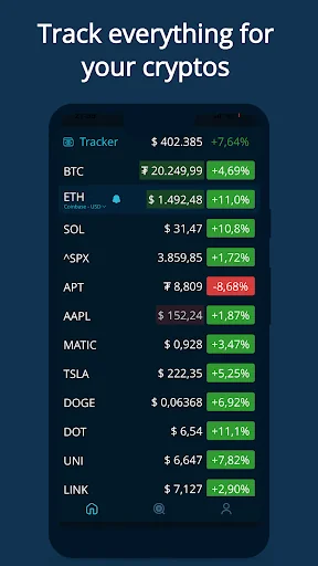 HODL Real-Time Crypto Tracker