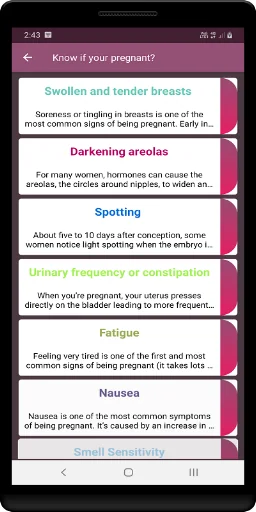 Know if your pregnant Tips