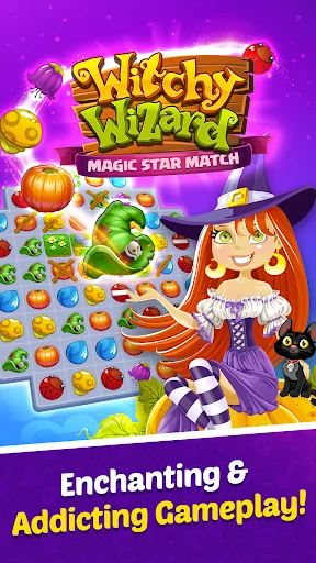 Witchy Wizard Match 3 Games
