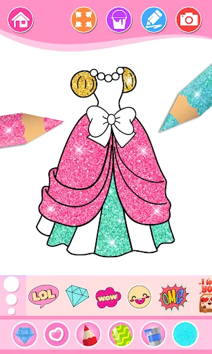 Beauty Coloring Book for Girls