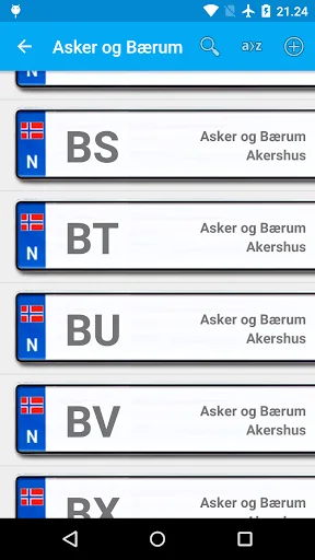 Bilskilt