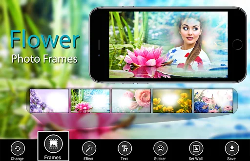 Flower Photo Frames - beautifu