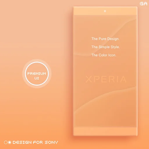 Theme XPERIA ON™ | Be Orange