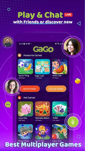 Gago: Games, Connect & Chat