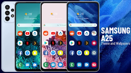Samsung A25 Launcher & Themes