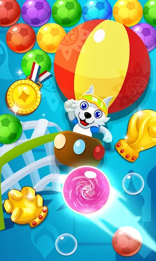 Bubble Pop Legend Soccer
