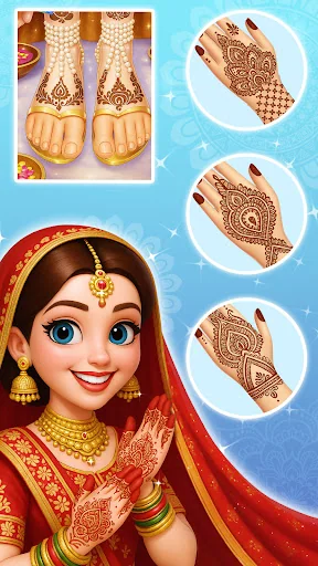 Royal Bride Mehndi Salon Game