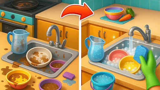 Christmas House Cleaning Game