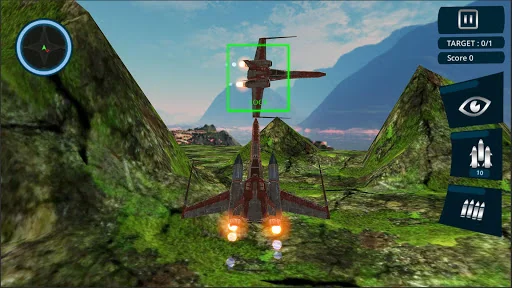 Modern Jet Air Fight